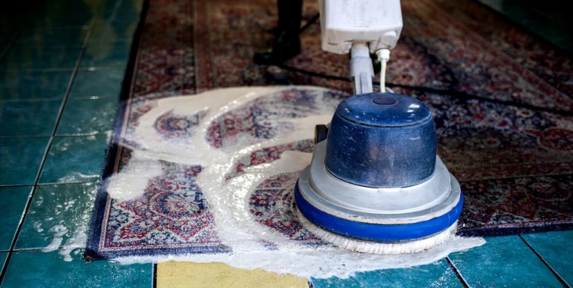 Rug Cleaning Process